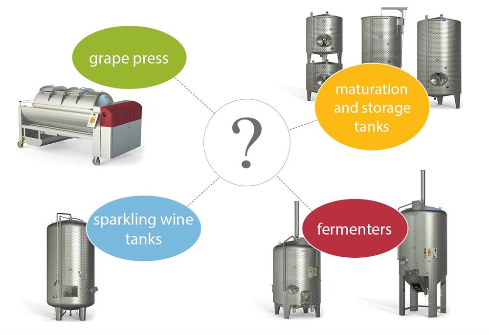 Winery equipment